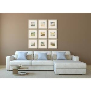 COPY 0 "Atmosphere PK/9 in. Framed Abstract Wall Art Print 16 in. x 14 in.
