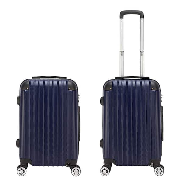 navy blue suitcase