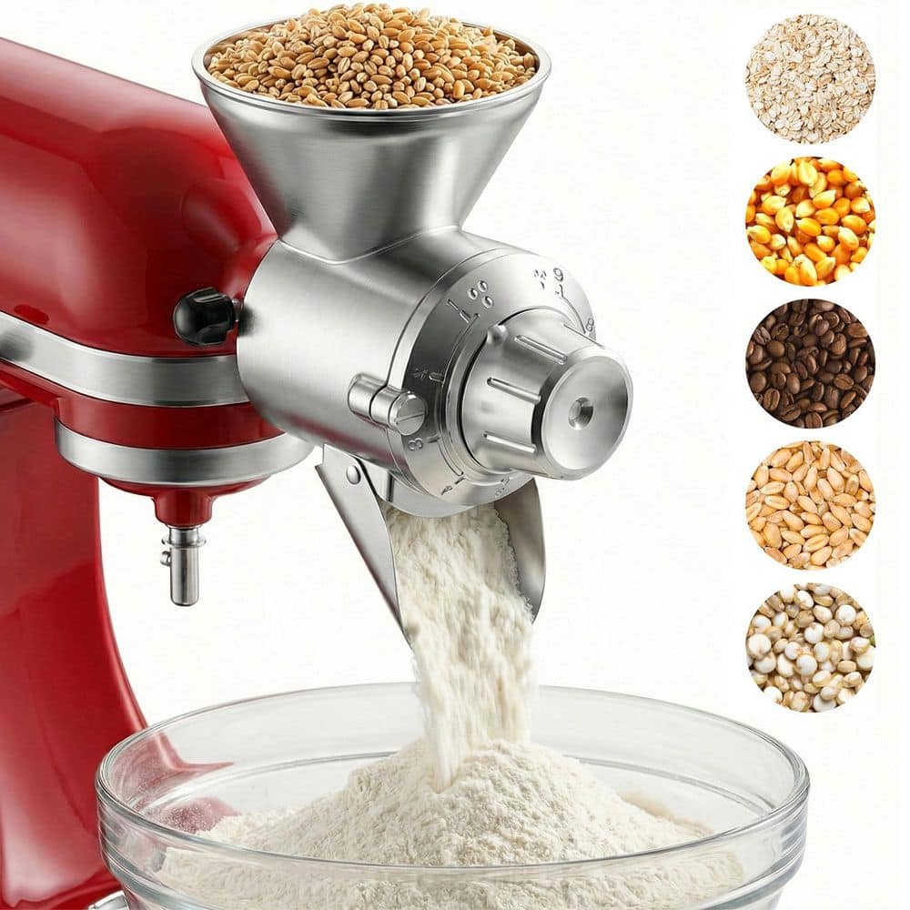 GVODE All-Metal Stainless Steel 9-Grind Level KitchenAid