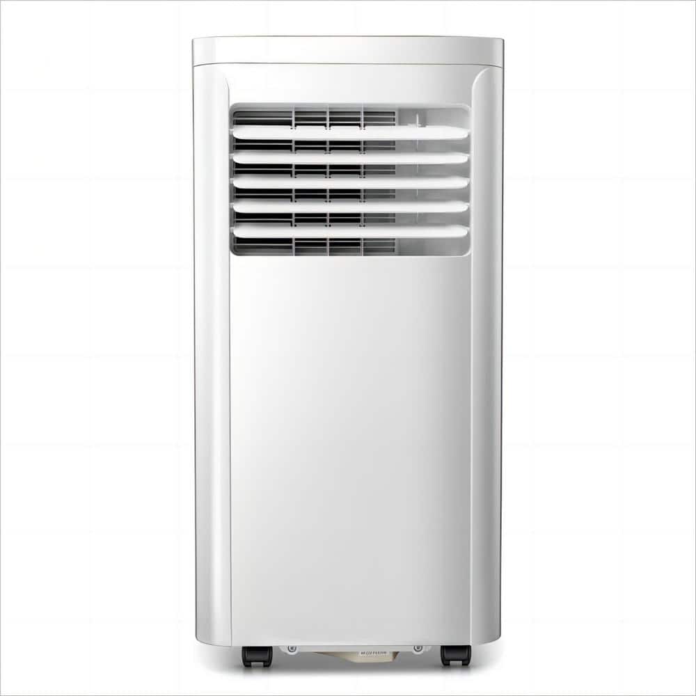 COWSAR 6,000 BTU (SACC) Portable Air Conditioner Cools 270 Sq. Ft. with  Dehumidifier, Remote and 24Hrs Timer in White SZHD-A5407-10K - The Home  Depot