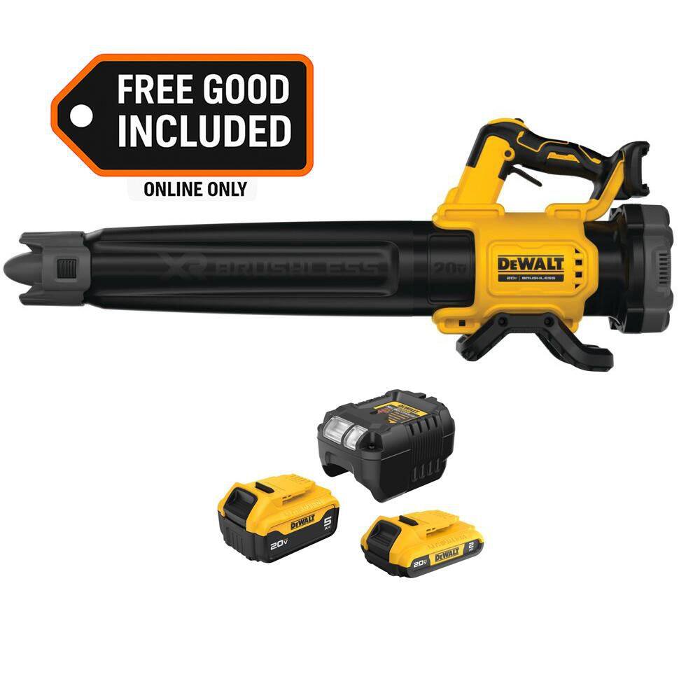 DEWALT 20V MAX 125 MPH 450 CFM Brushless Cordless Handheld Leaf