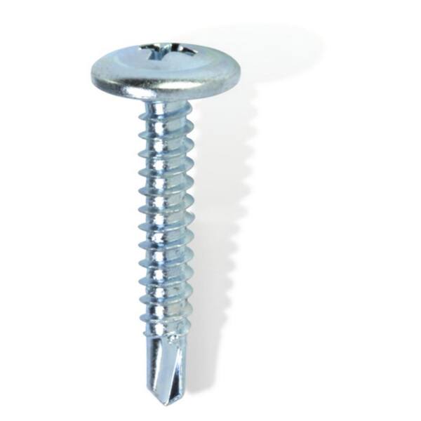 Fully Threaded Zinc CR+3 RoHS Compliant Drive: Phillips #8-18 x 1-1/4 Self Drilling Screw Head Style: Pan Point: #2 Point inch QUANTITY: 3700