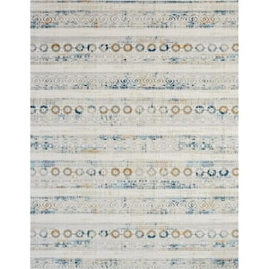 Bliss by N Natori Beige 2 ft. 6 in. x 10 ft. Area Rug