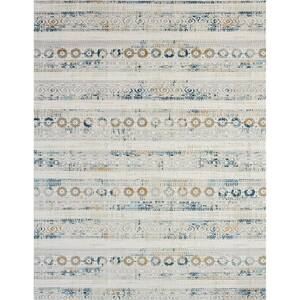 Bliss by N Natori Beige 5 ft. 6 in. x 7 ft. 6 in. Area Rug