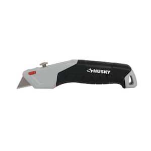 Husky 6 in. Stainless Steel Serrated Fixed Blade Knife with Sheath 58485 -  The Home Depot