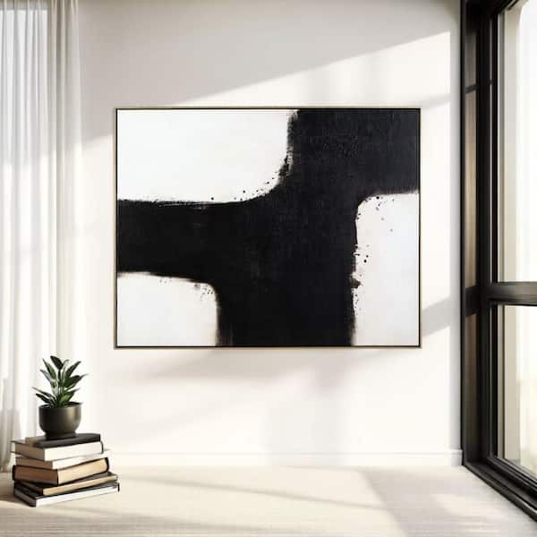 Leila Framed Canvas Wall Art Print 39 in. x 2 in.