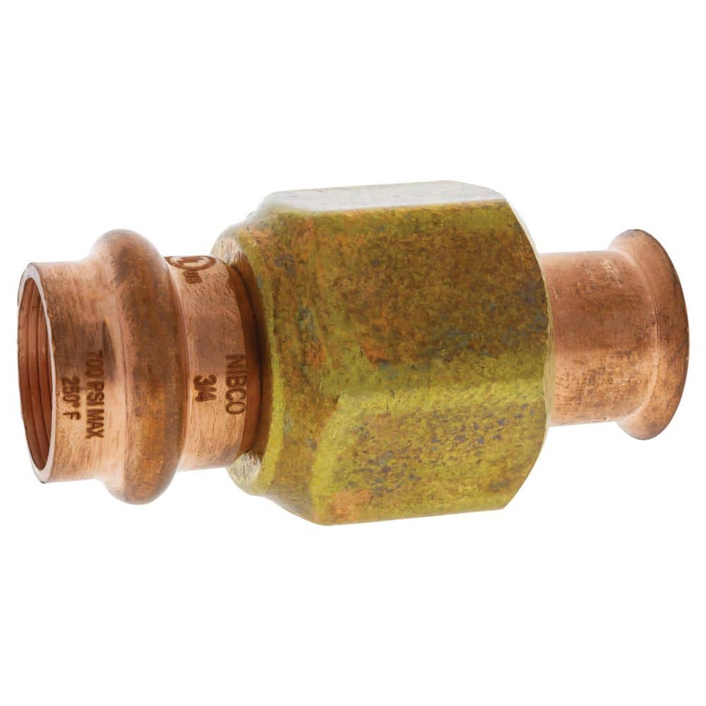 3/4 in. O.D. x 3/4 in. O.D. Copper Press x SAE Flare Fitting price history on PriceWatchPro