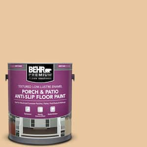 1 gal. #PPU4-15 Jasper Cane Textured Low-Lustre Enamel Interior/Exterior Porch and Patio Anti-Slip Floor Paint