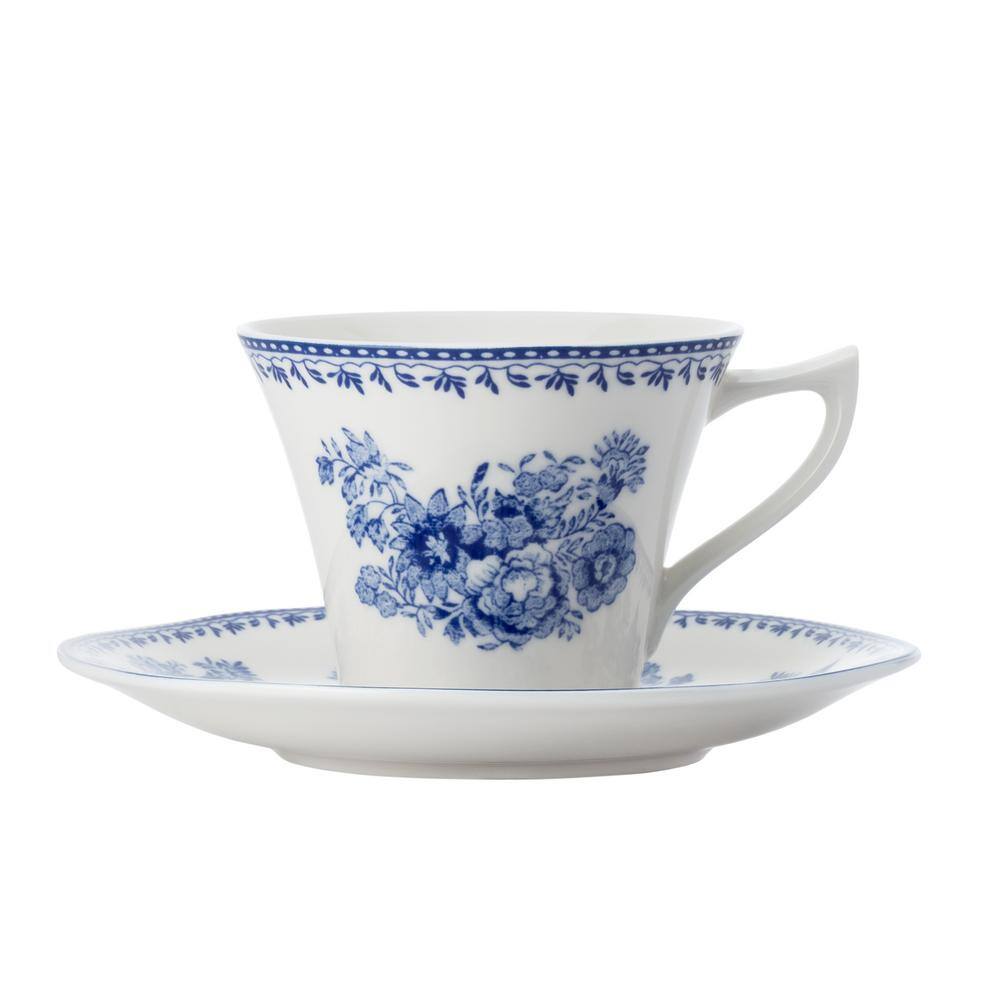 Oneida Blue 6 Oz. Porcelain Blue Tea Cups (set Of 48)-l6703061520 - The 