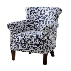 Miri Navy Tight Back Club Chair