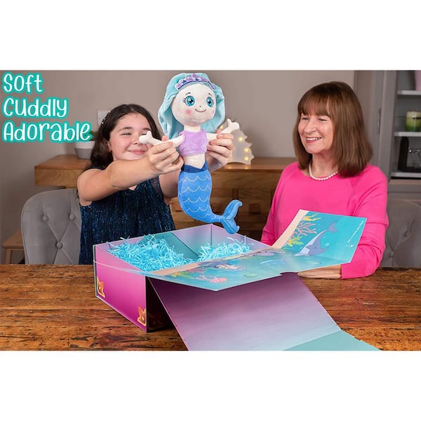 THE MEMORY BUILDING COMPANY Large Mermaid Surprise Box for Kids Ages 6 and  Up GB 002 - The Home Depot
