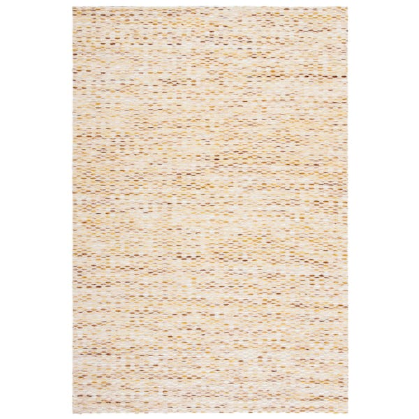 SAFAVIEH Marbella Yellow/Ivory 8 ft. x 10 ft. Gradient Area Rug