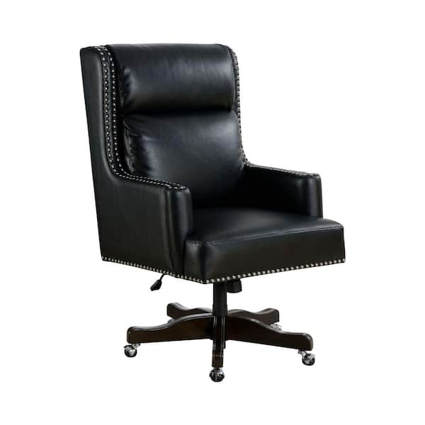 office chair with nailhead trim