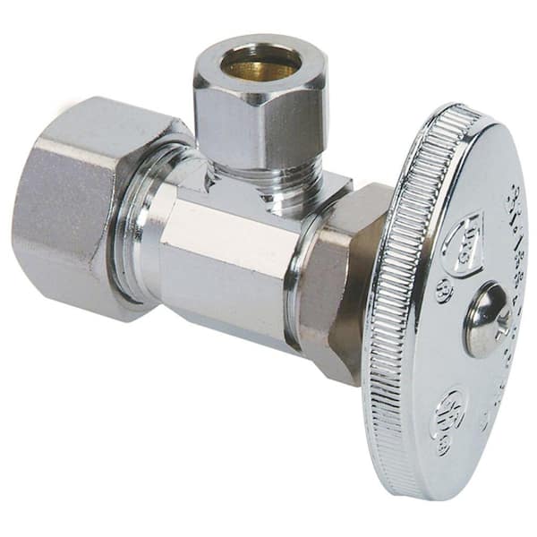 Details about   A pair Polished Chrome 1/2"malex 1/2" male Brass Bathroom Angle Stop Valve 