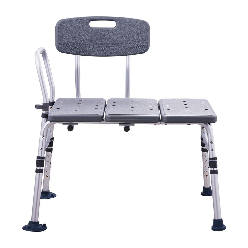 SVOPES Tub Transfer Bench 400lbs. Capacity, Adjustable Shower Seat, Non ...