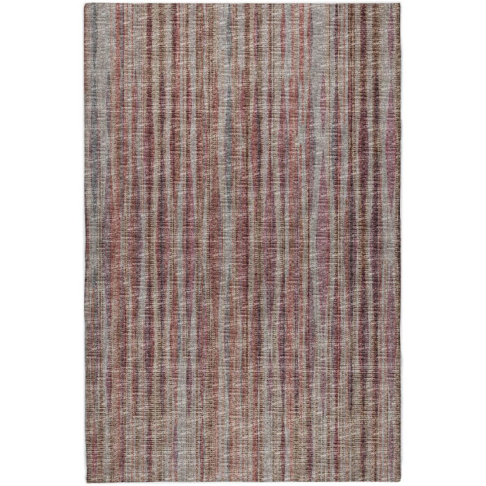 Dream Shag Premium Machine Washable Abstract ADS31 Burgundy 5 ft. x 7 ft. 6 in. Area Rug price history on PriceWatchPro