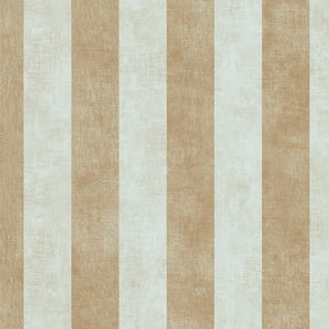 Stripe with Texture Vinyl Roll Wallpaper (Covers 55 sq. ft.)