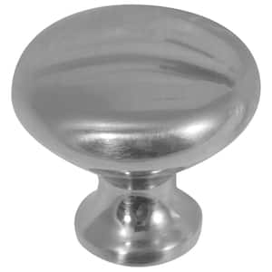 Celebration 1-1/4 in. Satin Chrome Round Cabinet Knob