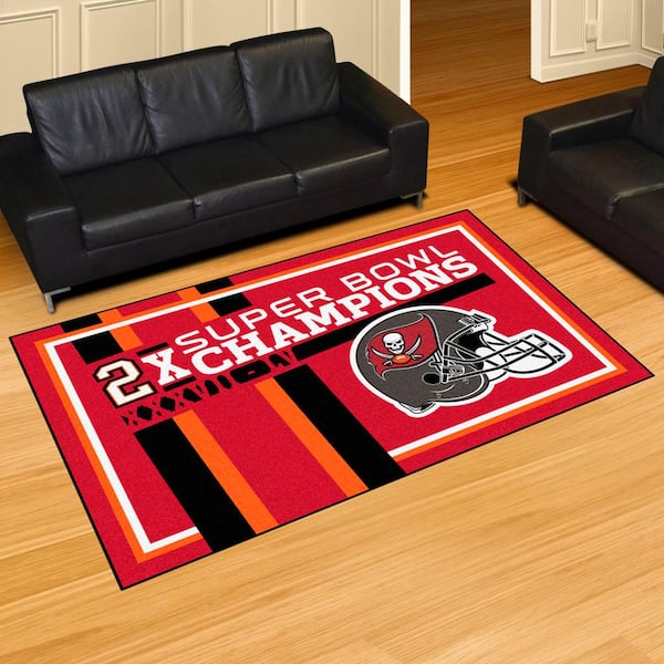 Tampa Bay Buccaneers Rugs Area Rug Living Room Bedroom Floor Mat Carpet 8 Sizes 