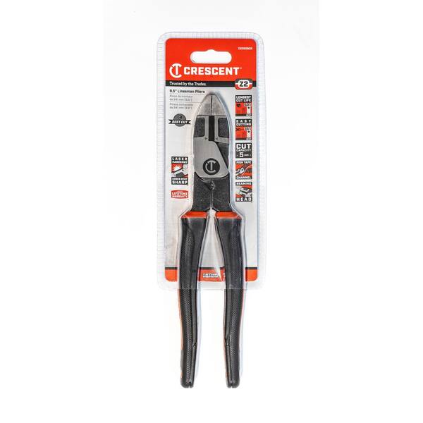 Crescent - 9-1/2 in. Z2 Dual Material High Leverage Linesman Pliers