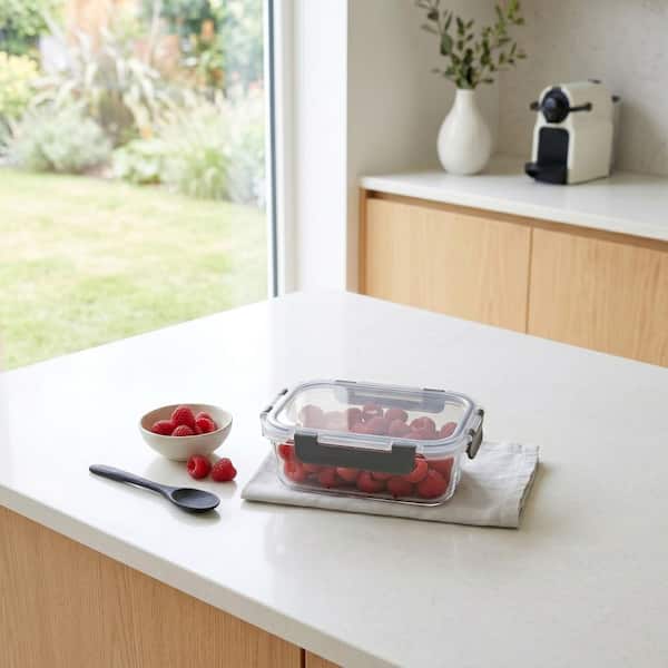640ml Rectangular High Borosilicate Glass Food Storage