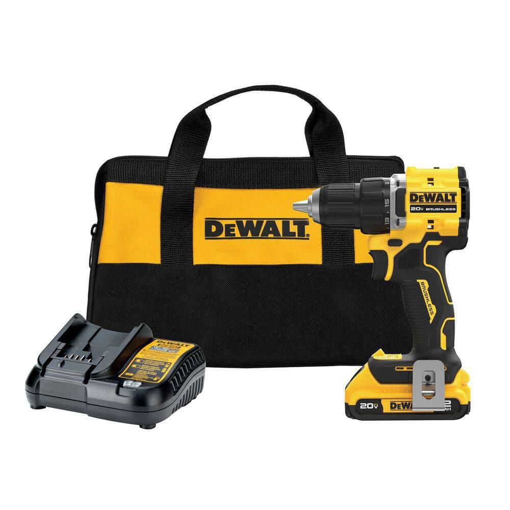 DEWALT ATOMIC 20-Volt MAX Lithium-Ion Cordless Combo Kit (2-Tool) with (2)  2.0Ah Batteries, Charger and Bag DCK225D2 - The Home Depot