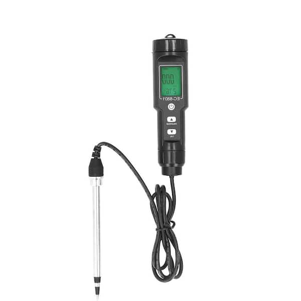 Oyezvary Digital Soil EC and Temperature Tester-Hydroponic Conductivity Meter for Accurate Nutrient and Water Quality Monitoring