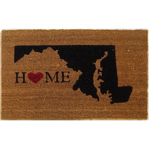 Americo Home Welcome 18 In. x 30 In. Coir/Vinyl Door Mat - Zoller Hardware