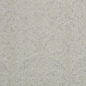 Perfectly Posh - Fresco - Green 43 oz. Nylon Pattern Installed Carpet