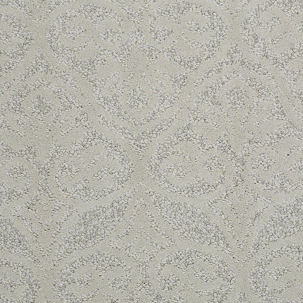 Lifeproof Perfectly Posh - Fresco - Green 43 oz. Nylon Pattern Installed Carpet