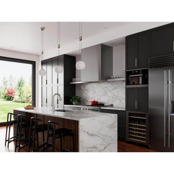 Frontera 1-Handle 16.3125 in. H Pull Down Sprayer Kitchen Faucet with 360° Spout Swivel in Stainless Steel