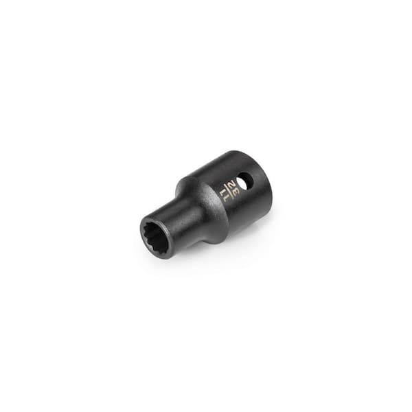 TEKTON 1/2 in. Drive x 11/32 in. 12-Point Impact Socket