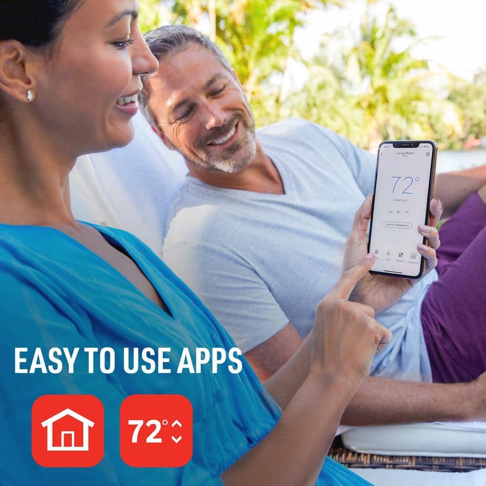 Honeywell Silver Wi-Fi Smart Color Programmable Thermostat