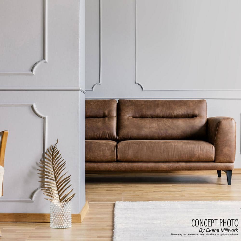 Ashford Smooth White Primed Polyurethane Panel Moulding