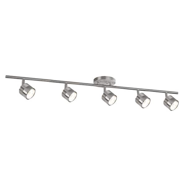 Kuzco Lyra 36 in. 1 Light 27-Watt Brushed Nickel Integrated LED Track Light