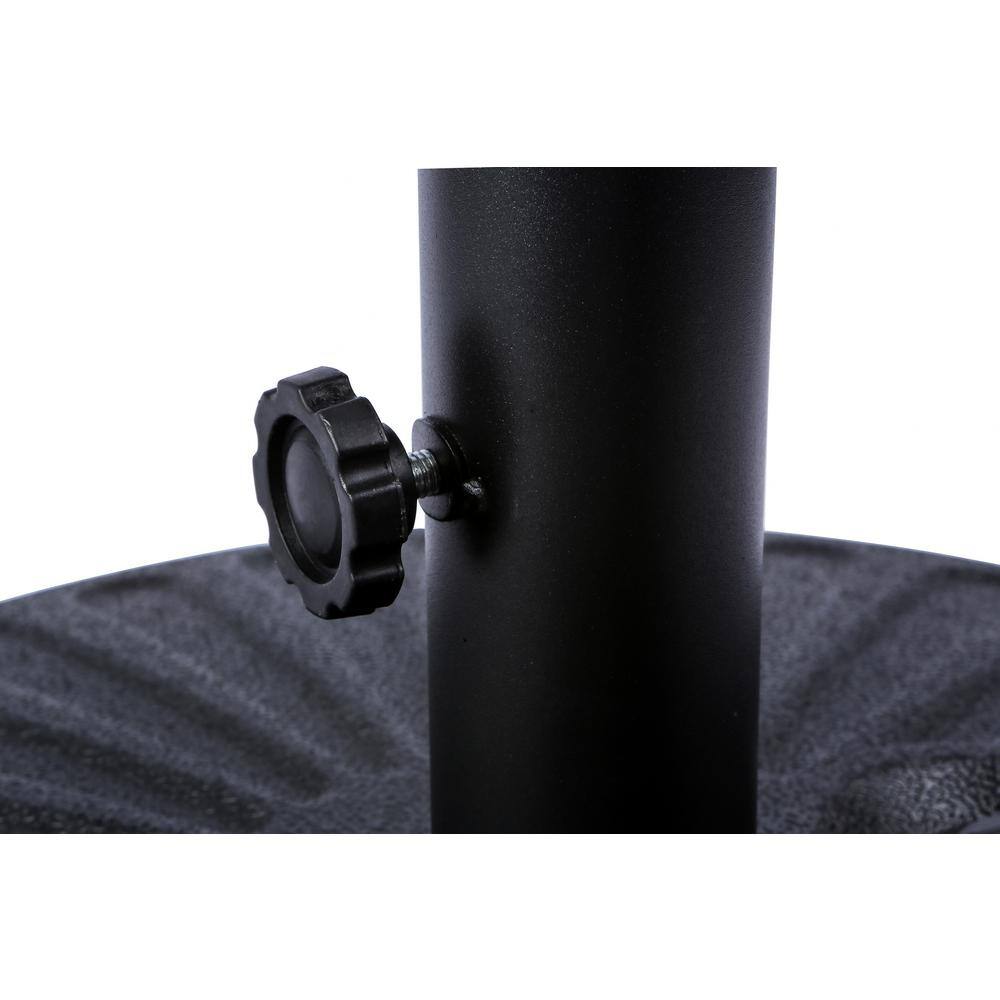 Navy Blue 9 Ft Steel Outdoor Patio Umbrella with UV Protection