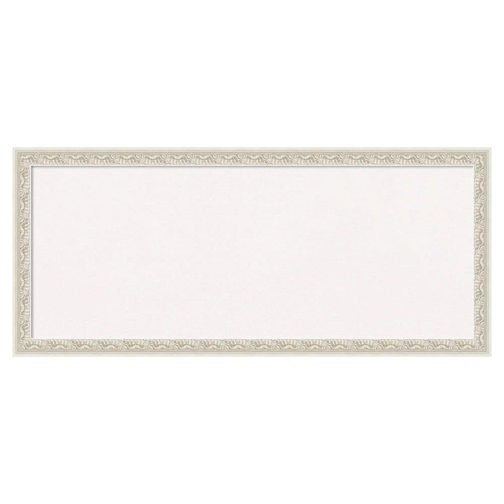 Bethany Silver 32 in. x 14 in., Wood Framed White Cork Memo Board price history on PriceWatchPro