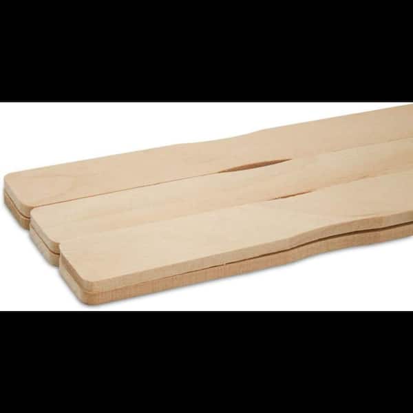 Woodpeckers Crafts 9 in. Paint Sticks, Box of 50 Hardwood Paint Stirrers, Wood Mixing Paddles for Epoxy or Resin