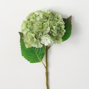 21" Artificial Blooming Green Hydrangea