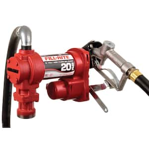 Suction Pipe Fill-Rite FR610G 115V 15 GPM Fuel Transfer Pump w/Manual Nozzle Discharge Hose Suction Pipe Fill-Rite FR610G 115V 15 GPM Fuel Transfer Pump w/Manual Nozzle Discharge Hose
