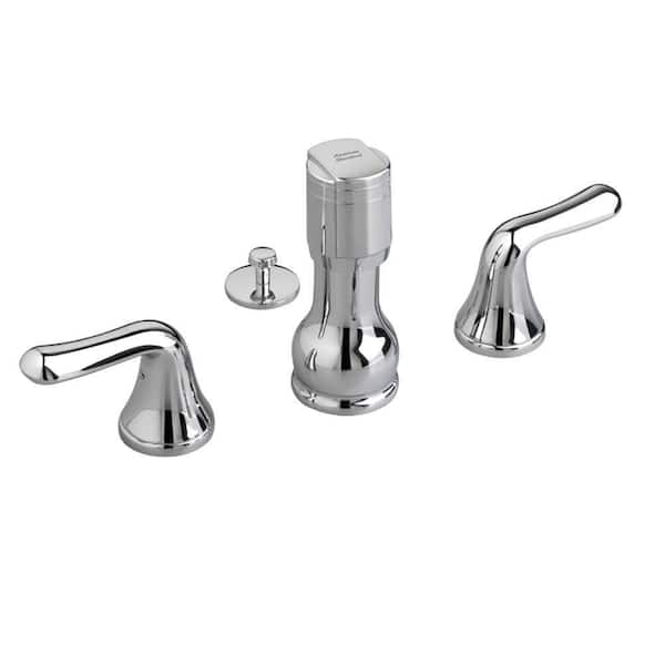 American Standard Colony 2-Handle Bidet Faucet in Polished Chrome with Vacuum Breaker