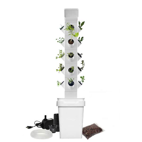 exo Vertical Hydroponic Garden Tower System Indoors and Out