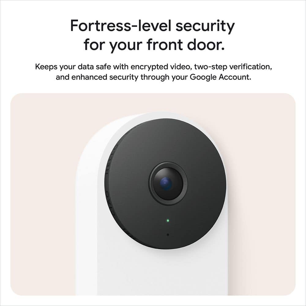 Nest Doorbell (Wired, 3rd Gen) - Thumbnail 3