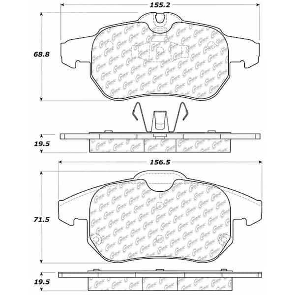 Centric Parts Disc Brake Pad Set