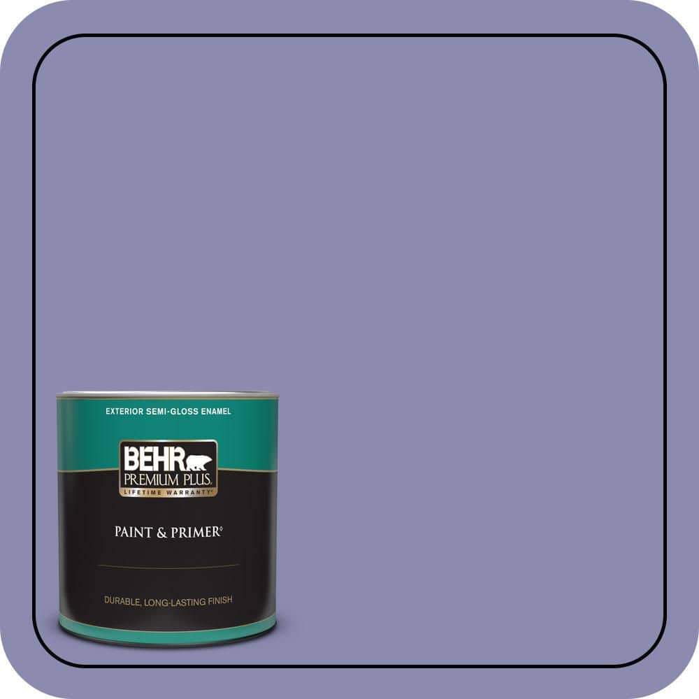 1 qt. #M550-5 Violet Aura Semi-Gloss Enamel Exterior Paint & Primer price history on PriceWatchPro
