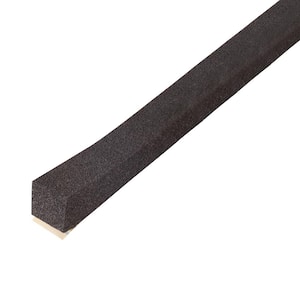 Platinum Series 1/2 in. x 1/2 in. x 240 in. Black Expandable Foam Tape Weatherseal for Uneven Gaps