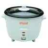 IMUSA 5-Cup Non-Stick White Rice Cooker With Non-Stick Cooking Pot GAU ...