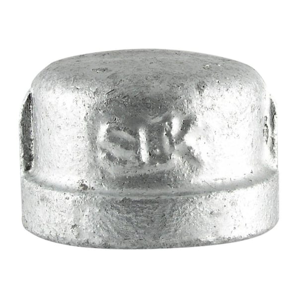 STZ 3/8 in. Galvanized Iron Cap