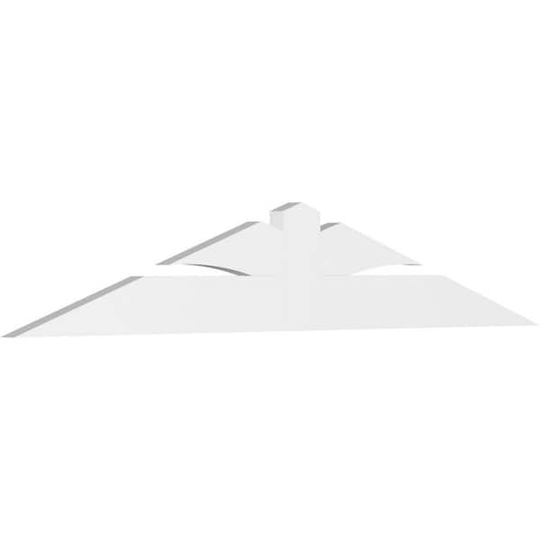 Ekena Millwork Richland 84 in. W x 14 in. H x 2 in. D Signature Polyurethane Bracket