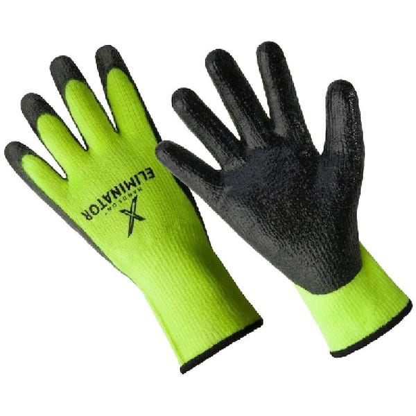 HANDS ON The Eliminator Nitrile Premium Lined Smooth Finish Coated Glove